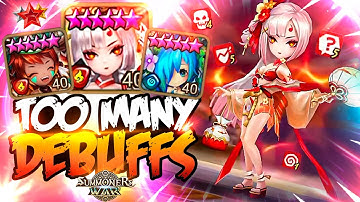 5 Turn Oblivion? Crazy Debuff Team in Guardian Rank - Summoners War