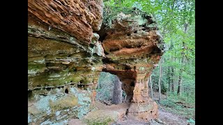 Devil's Market House Arch outside of Frenchburg, KY.