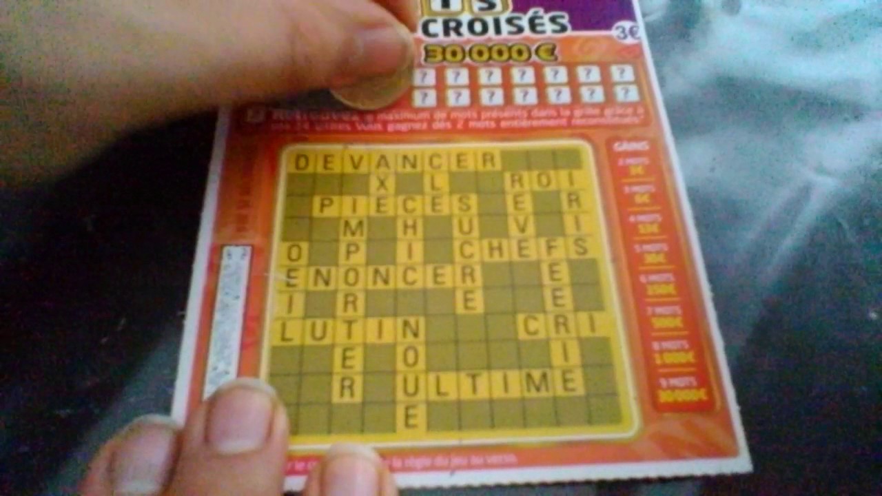 Jeu De Jeux De Cartes Mots Croises