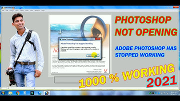 photoshop has stopped working windows 7 | photoshop not opening | photoshop has stopped working