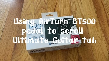 Hands-Free Scrolling: Using the AirTurn BT-500 Pedal with Ultimate Guitar App on iPhone & iPad