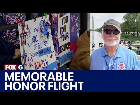 Honor Flight trip; veteran, former FOX6er takes part 