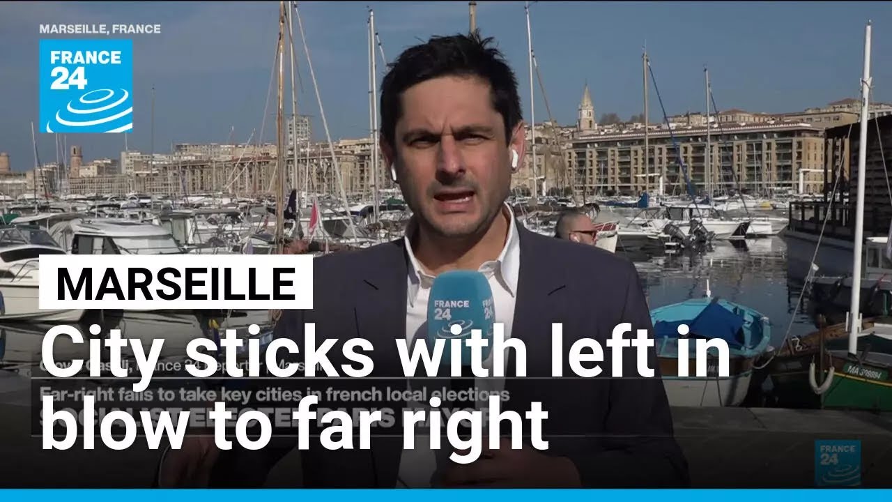 Marseille sticks with the left as far-right fails to convince in local elections • FRANCE 24
