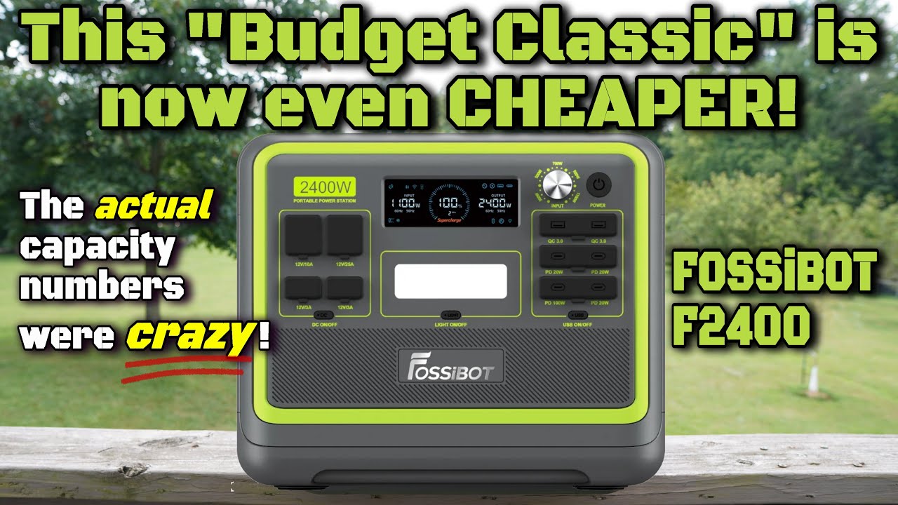 FOSSiBOT F2400:  Full-Featured *AND* AFFORDABLE?!