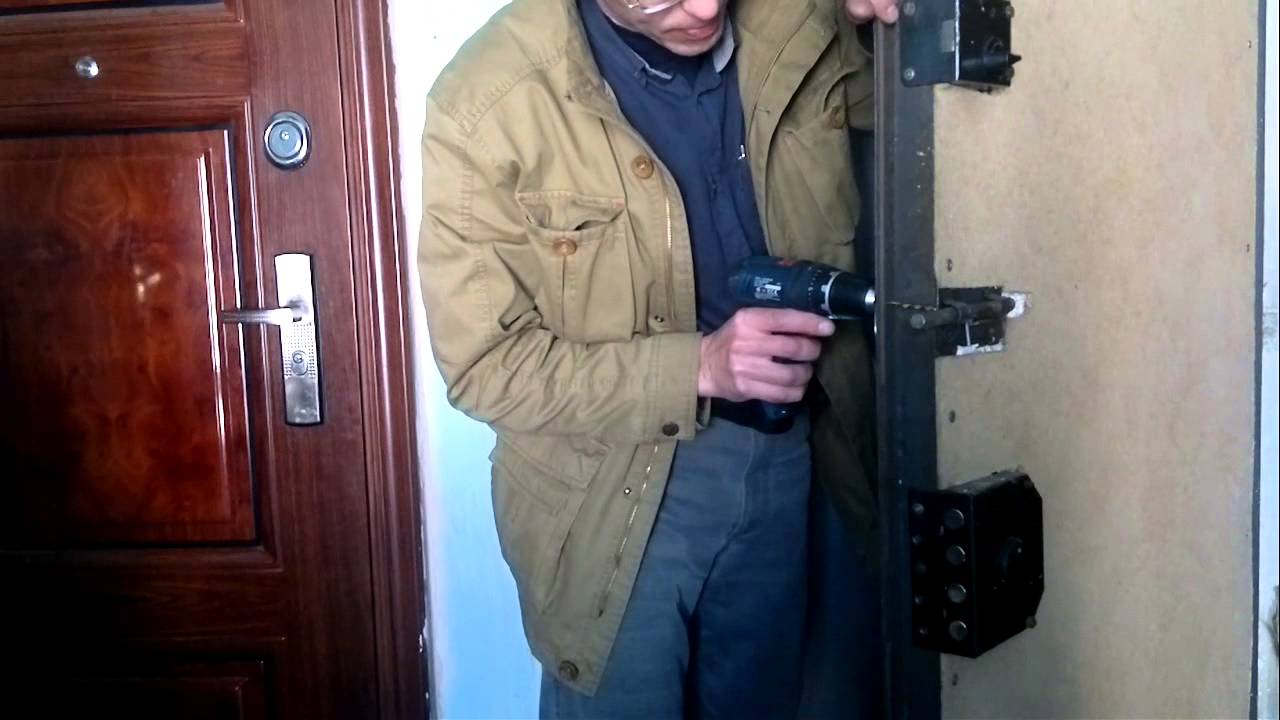 Дверная задвижка-2 - YouTube