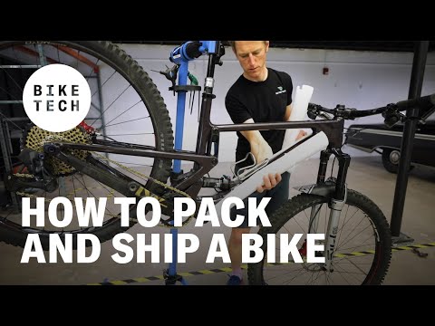 How to pack a bike for shipping