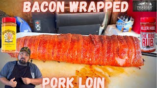 smoke pork loin traeger - best way to smoke pork loin on traeger pellet grill