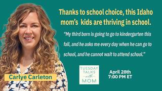 Carlye Carleton | Tuesday Talks with MOM - Ep. 32