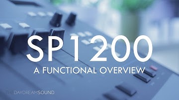 Overview Manual of the E-MU SP1200 Boom Bap Drum Machine Sampler