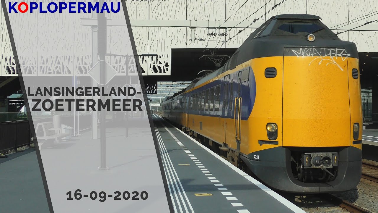 Treinen en Trams op station Lansingerland-Zoetermeer - 16 september 2020
