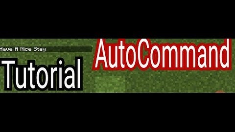 How to use AutoCommand In LEET