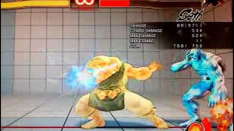 Gouken Seth Kill Combo 768 Damage