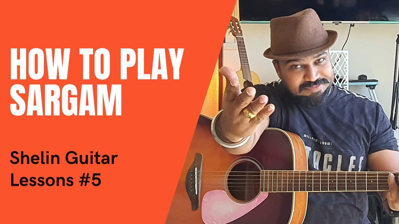 How to Play SARGAM - Sa Re Ga Ma |DO RE MI FA on Guitar lessons #5