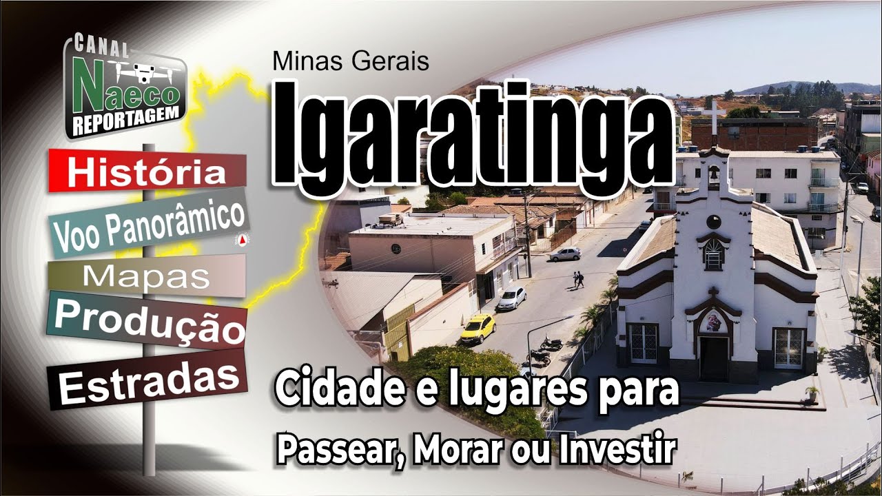Igaratinga, MG – Cidade para passear, morar e investir.