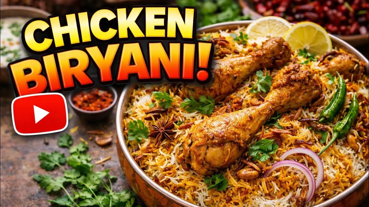 How to make Chicken Biryani | घर पर चिकन बिरयानी कैसे बनाएं | Sizzling Kitchen Recipe 