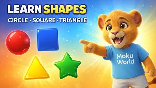 Shapes Quiz with Moku | Learn Circle, Square, Triangle &amp; More!