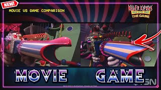 Killer Klowns From Outer Space: The Game - Movie vs Game Trailer Comparison