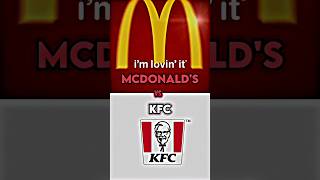 Mcdonalds Vs Kfc Edit