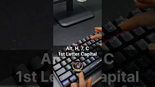 Make 1st letter of every word capital in ms word | MS word me word ka pehla letter Capital