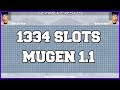 Mugen 11  modificado a 1334 slots  sf6 lifebars descargar