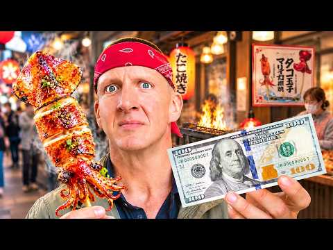 $100 Japanese Street Food Challenge in Kyoto!! | Best Ever Food Review Show