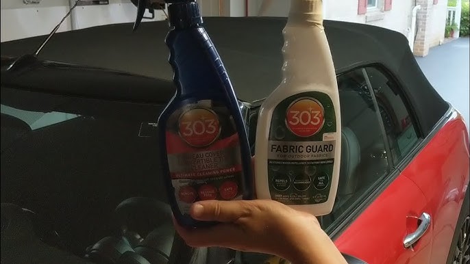 How To Clean and Protect a Canvas Convertible Top with RaggTopp