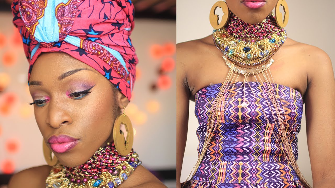 Attaché de Foulard Queen of Africa