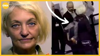 Woman who snuck onto flight and hid in bathroom to be sentenced