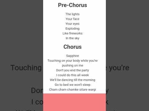 Sapphire song full lyrics #edshareen #arjitsingh #music