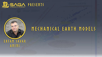 SAGA Wisdom Presents - Mechanical Earth Models by Erfan Sarvar Amini