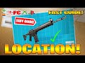 Where to find ALL The Machinist&#39;s Combat Assault Rifle Mythic Location in Fortnite! (How To)