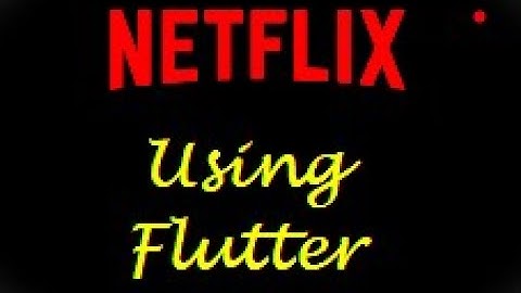 Easy | Splash Screen in 5 Minutes - Netflix Clone UI using Flutter - In One Go | Watch in 2x Speed