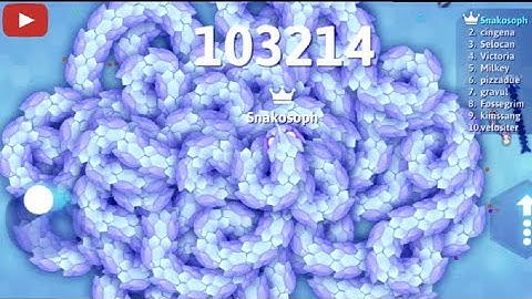 NEW WORLD RECORD| I REACHED 100000 SCORE in Snake.io🐍