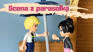 Adrienette scena z parasolką.☔️Lego Miraculous.