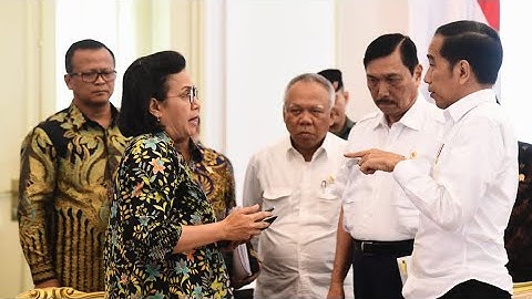 Presiden Jokowi Pimpin Ratas Bahas RUU Omnibus Law Cipta Lapangan Kerja, 27 Desember 2019
