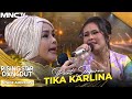 Tika karlina  bercanda elvy sukaesih  rising star dangdut