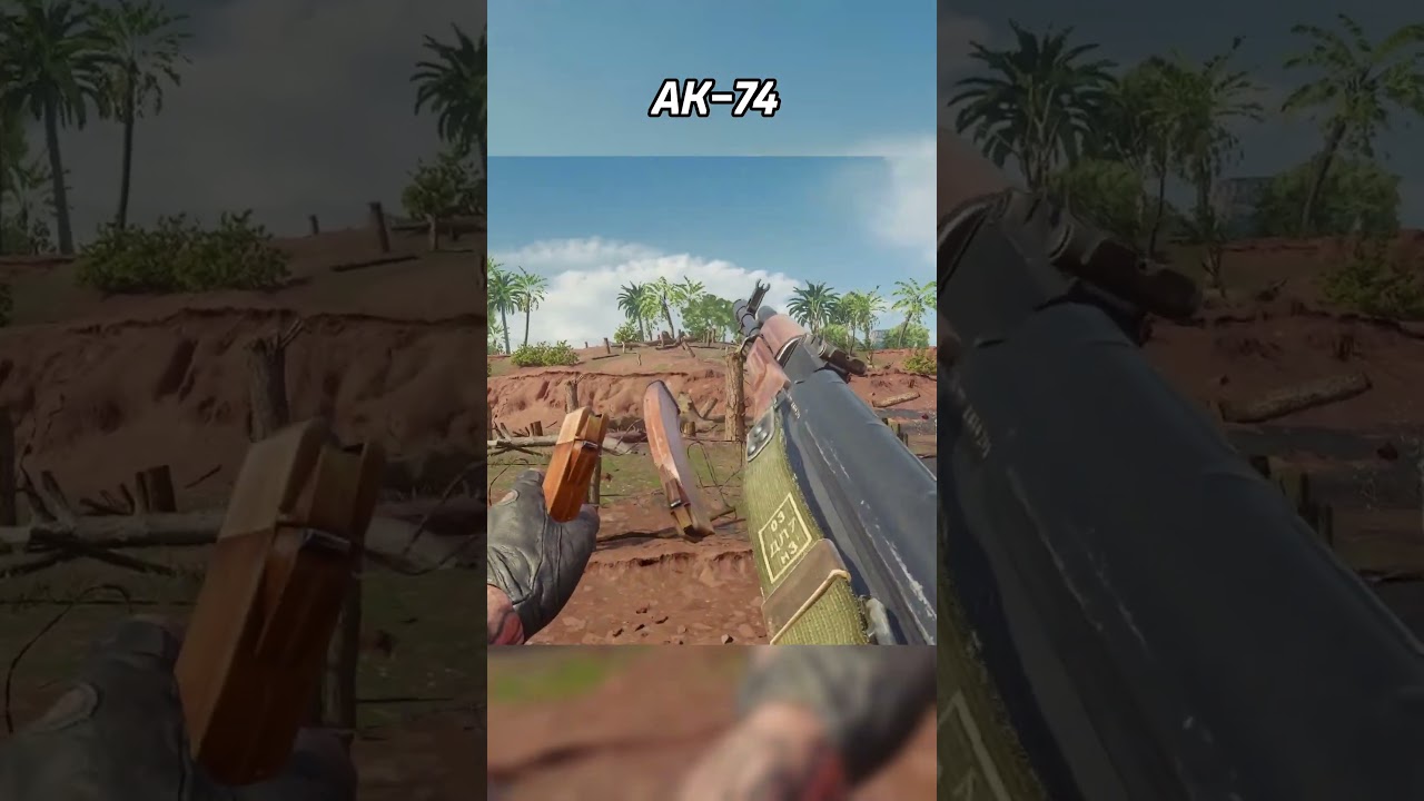 COD BO6 - AK-74 Reload Animations 