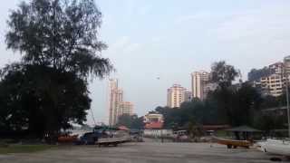 DJI Phantom One drone P330D flying