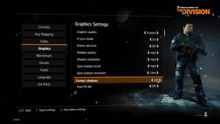 How To Disable Contact Shadows In Tom Clancy's The Division