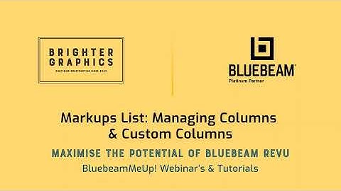 Managing Columns & Custom Columns: Brighter Graphics