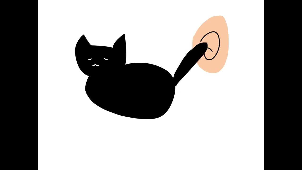 【ASMR】添い寝をしながら囁き、心音、耳ぺたぺたの音🐈‍⬛