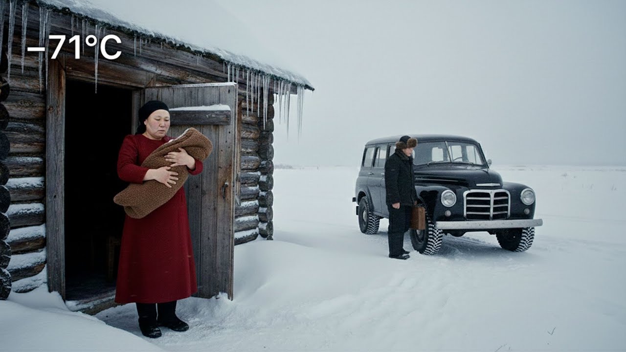 Her Husband Left Her Alone at −71°C With a Baby… Then Something Unbelievable Happened That Night