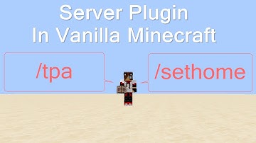 [One Command] /tpa /sethome CommandBlock Module In Vanilla Minecraft [1.11+]