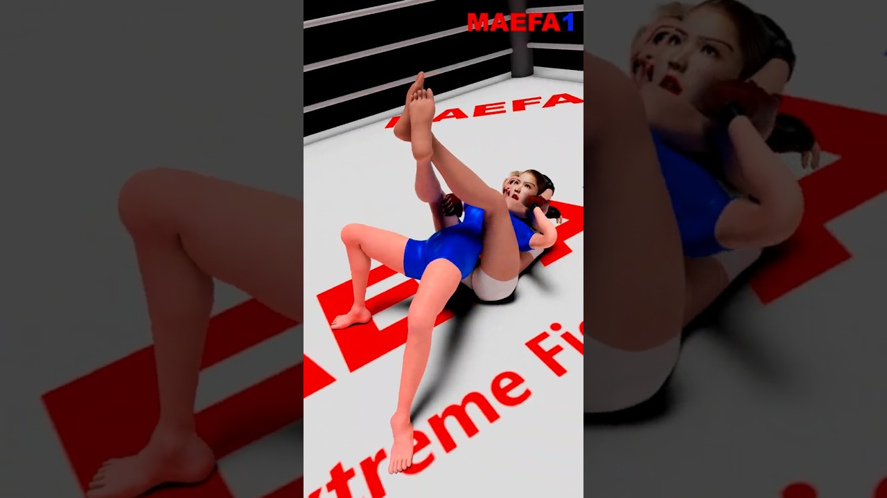 Rear Naked Choke with Body Scissor | MAEFA1 Season 1 | Ines Chu vs. Riley Halla 