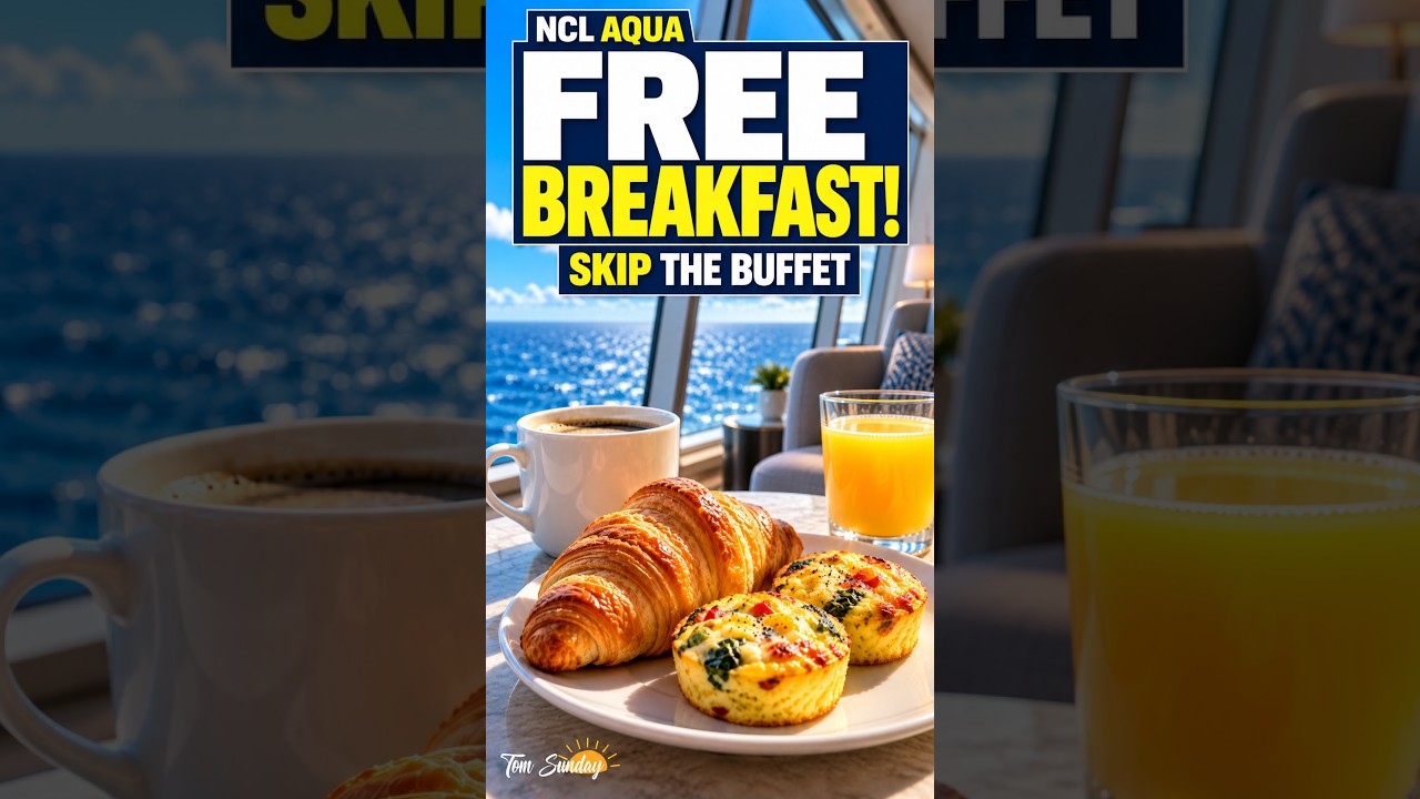 Secret Hidden Breakfast Spot on NCL Aqua