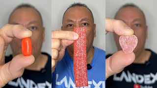 👂ASMR SHORT VIDEOS CANDY COMPILATION #115 AND EATING SOUNDS 👂