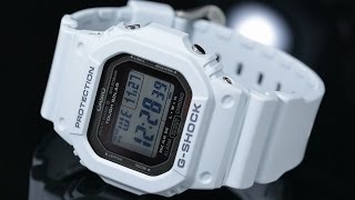 CASIO G-SHOCK Blizzard White GW-M5610LG-8JF カシオ G-SHOCK タフソーラー 電波 ブリザードホワイト