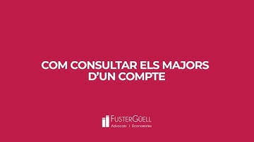 Com consultar els majors d