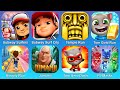 Subway Surf,Subway Surf City,Temple Run,Tom Gold Run,Kooply Run,Jumanji,Tom Hero Dash,PJ Masks
