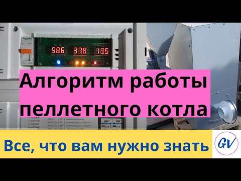 Пеллетный котёл- алгоритм